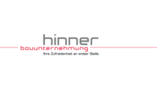 Kundenlogo von Hinner Bauunternehmen GmbH