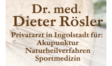 Kundenlogo von Dr. med. Dieter Rösler | Akupunktur | Sportmedizin | Naturheilverfahren
