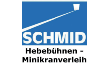 Kundenlogo von SCHMID Hebebühnen- Minikranverleih