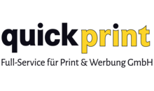 Kundenlogo von quickprint Full-Service für Print & Werbung GmbH