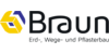 Kundenlogo von Braun Erd-, Wege- und Pflasterbau