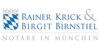 Kundenlogo von Notare Krick 6 Birnstiel