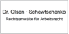 Kundenlogo von Dr. Olsen Schewtschenko Kanzlei für Arbeitsrecht