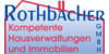 Kundenlogo von Hausverwaltung Rosenheim - Rothbächer GmbH
