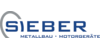 Kundenlogo von Sieber Metallbau Motorgeräte