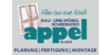 Kundenlogo von Appel GmbH Fenstertechnik
