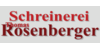 Kundenlogo von Schreinerei Thomas Rosenberger