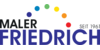 Kundenlogo von Malergeschäft Friedrich - Gestaltung und Bodenbelagsarbeiten