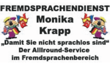 Kundenlogo von Fremdsprachendienst Monika Krapp