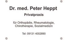 Kundenlogo von Orthopädische Privatpraxis Dr. Heppt