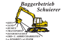 Kundenlogo von Baggerbetrieb Schuierer