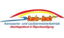 Kundenlogo von karo-lack GmbH - Karosserie- u. Lackiermeisterbetrieb - Abschleppdienst & Ölspurbeseitigung