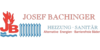 Kundenlogo von Josef Bachinger Heizung-Sanitär