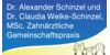 Kundenlogo von Zahnärztliche Gemeinschaftspraxis Dr. Alexander Schinzel und Dr. Claudia Welke-Schinzel, MSc.