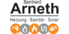 Kundenlogo von Heizung Sanitär Solar Bernhard Arneth