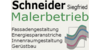 Kundenlogo von Malerbetrieb Schneider