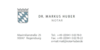Kundenlogo von Notar Dr. Markus Huber