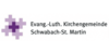 Kundenlogo von Evangelisch Lutherische Kirche Schwabach - Evang.-Luth. Kirchengemeinde Schwabach-Unterreichenbach Pfarramt