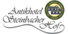 Kundenlogo von Antikhotel Steinbacher Hof Inh. Michael Bauer
