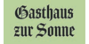 Kundenlogo von Gaststätte Zur Sonne Inh. Josef Kraus