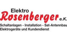 Kundenlogo von Inhaber Rudolf Rosenberger Elektro Rosenberger e.K.