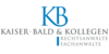 Kundenlogo von KBK Kaiser Bald & Kollegen Rechtsanwälte Fachanwälte