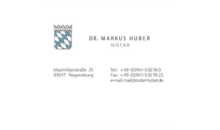Kundenlogo von Notar Dr. Markus Huber