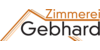 Kundenlogo von Zimmerei Gebhard GmbH & Co. KG