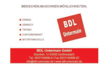 Kundenlogo von BDL Untermain GmbH