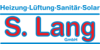 Kundenlogo von Siegfried Lang GmbH