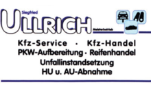 Kundenlogo von Siegfried Ullrich Kfz.-Meisterbetrieb
