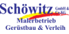 Kundenlogo von Schöwitz Malerbetrieb Gerüstbau & Dachdeckerei