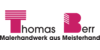 Kundenlogo von Berr Thomas Malermeister