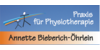 Kundenlogo von Praxis für Physiotherapie Annette Bieberich-Öhrlein