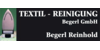 Kundenlogo von Textil - Reinigung Begerl GmbH