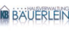 Kundenlogo von Hausverwaltung Klaus Bäuerlein