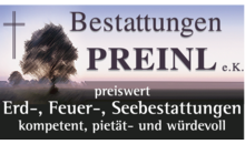 Kundenlogo von Bestattungen Preinl