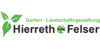 Kundenlogo von Garten- u. Landschaftsgestaltung Hierreth & Felser GmbH