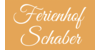 Kundenlogo von Ferienhof Schabner