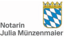 Kundenlogo von Notarin Julia Münzenmaier
