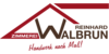 Kundenlogo von Reinhard Walbrun Zimmerei