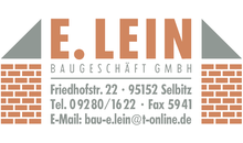 Kundenlogo von E. Lein Baugeschäft GmbH