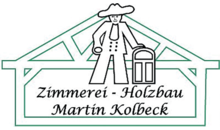 Kundenlogo von Zimmerei-Holzbau Martin Kolbeck