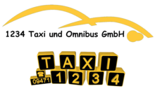 Kundenlogo von 1234 Taxi und Omnibusunternehmen GmbH