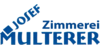 Kundenlogo von Josef Multerer Zimmerei