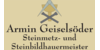 Kundenlogo von Armin Geiselsöder Steinmetzbetrieb