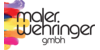 Kundenlogo von Maler Wehringer GmbH