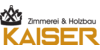 Kundenlogo von Zimmerei - Holzbau Kaiser