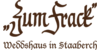Kundenlogo von Gaststätte Zum Frack Inh. Bernhard Ebert