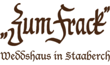 Kundenlogo von Gaststätte Zum Frack Inh. Bernhard Ebert